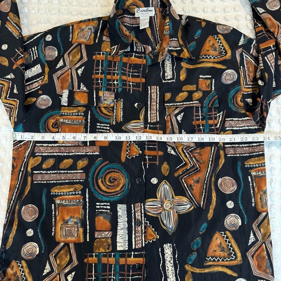 Caribou Vintage Flowy Button Down - Picture 4 of 6